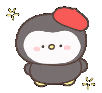 Penguin Pong Sticker