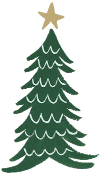 Christmas Tree Sticker by Rifle Paper Co.