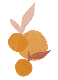 daehair desert arizona oranges dae Sticker