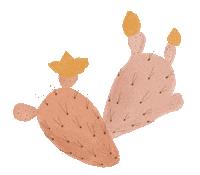 daehair cactus desert arizona cacti Sticker