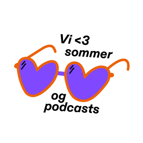 Podimo_DK giphyupload summer podimo podimodk Sticker
