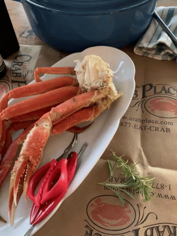 Snow Crab And Butter GIF by The Crab Place