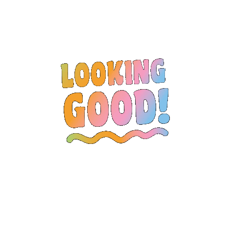 Looking Sticker
