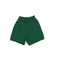 BlueWestBoutique green clothes shorts knitted Sticker