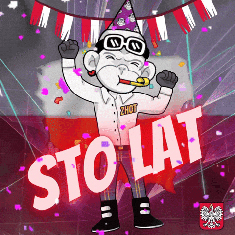 Sto Lat GIF by Zhot