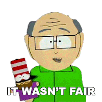 It Is Not Fair Sticker by South Park
