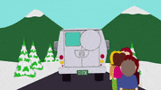 van watching GIF by South Park 