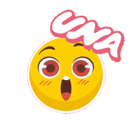 Una Sticker by indonesia dream juice