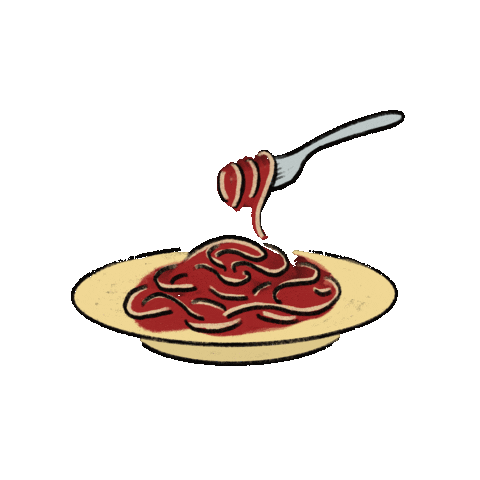 Pasta Spaghetti Sticker