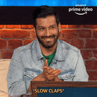 Comicstaan funny fun lol clapping GIF