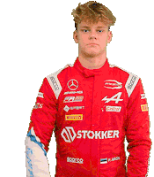 Paul Mercedes Sticker by Prema Team