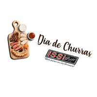 telhaoissi cerveja carne churrasco issigrill Sticker