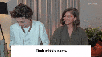 That's Your Middle Name?