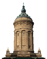 mannheim wasserturm Sticker by MVV