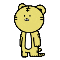 torinoshippo tiger 嬉しい 虎 tora Sticker