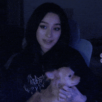 Cute Girl Dog GIF