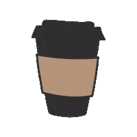 allpeoplecoffee coffee cup to go coffee all people coffee allpeoplecoffee Sticker
