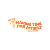 SkyscannerSocialMedia travel holiday vacation traveling Sticker