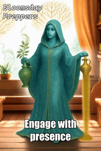 Community Mindfulness GIF by Bloomsday Preppers