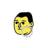 Confused Face Sticker