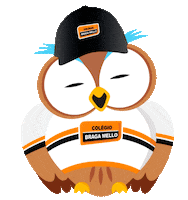 Owl Menino Sticker by Braga Mello