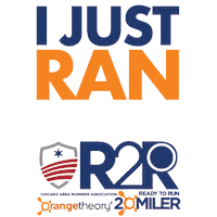 Orangetheory Fitness Sticker by Chicago Area Runners Associaton