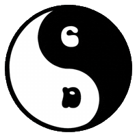 Yin Yang Coffe Sticker by Coffee Dose