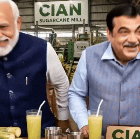 Narendra Modi Ethanol GIF by HackerMarathi.IN