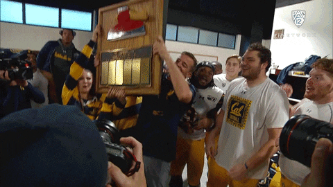 Excited Football GIF by Pac-12 Network