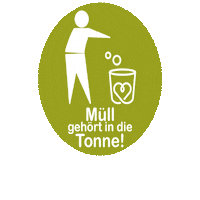 Cleanup Umweltschutz Sticker by DRECK WEG e.V.
