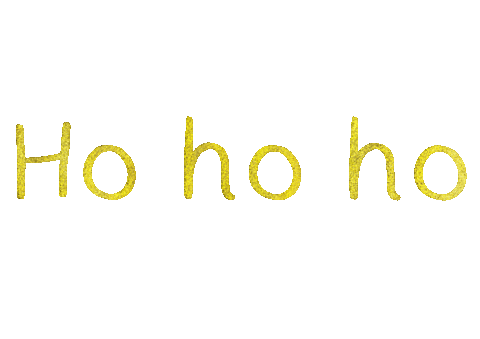 Ho Ho Ho Christmas Sticker