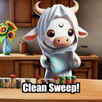 Clean Sweep Home GIF by Sagemoohammad