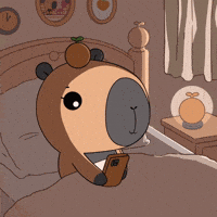 Sweet Dreams Sleeping GIF by CAPY-ERA