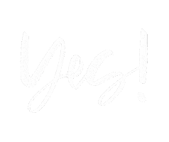 Yes Yes Yes Sticker by Kelley Bren Burke