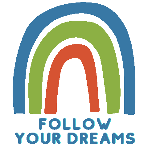 ChildrensMedicalGroup giphyupload rainbow children dreams Sticker