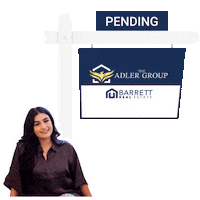 theadlergroup adler the adler group barrett real estate barrett real Sticker