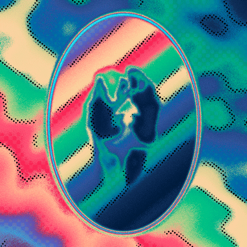 Rainbow Reflect GIF by Toke