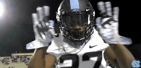 football carolina GIF by UNC Tar Heels