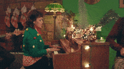 Christmas Vacation Piano GIF by Norah Jones
