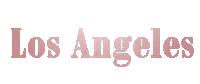 Los Angeles Sticker by AFL Beauty Bar