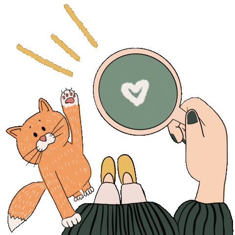 Cat Girl Sticker