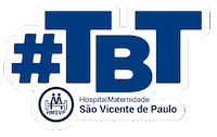 Hmsvp Sticker by Hospital Maternidade São Vicente de Paulo