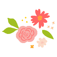 Inner Circle Flowers Sticker by Amber Housley