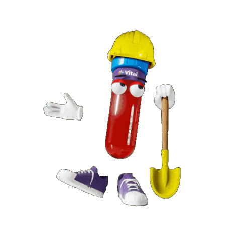 Worker Spade Sticker by Puhti / Vital