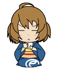 Japan Eating Sticker by Entowa's