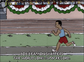 long jump running GIF