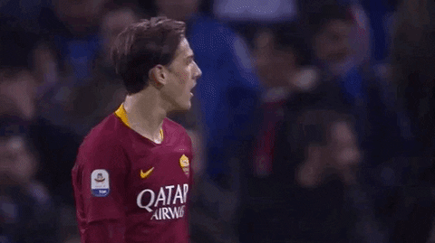 nicolo zaniolo ugh GIF by AS Roma
