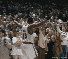 EwingAthletics nba new york dunk pat GIF