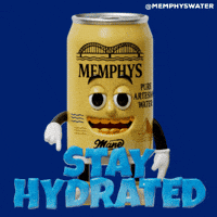 memphyswater hot water sweat thirsty GIF