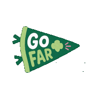 Go Girl Scouts Sticker by GSBadgerland